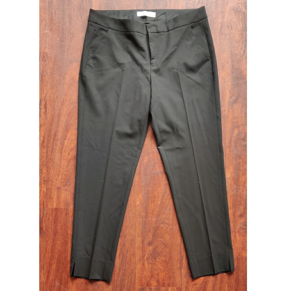 EVERLANE Black Tapered Cropped Pants size 8